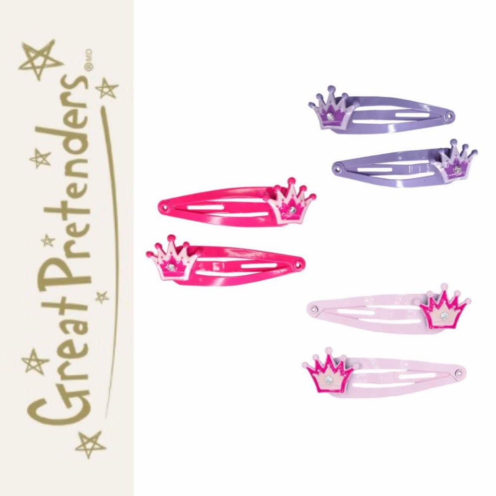 Princess Tiara Snap Clips
